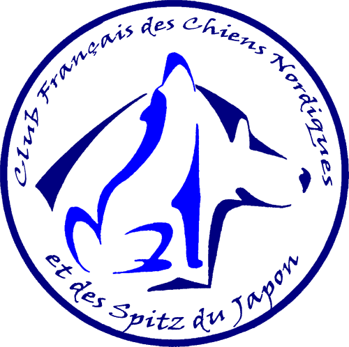 Logo CLUB FRANCAIS DES CHIENS NORDIQUES ET DES SPITZ DU JAPON